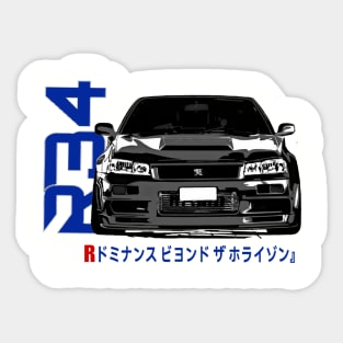 Gtr 34 nismo Sticker